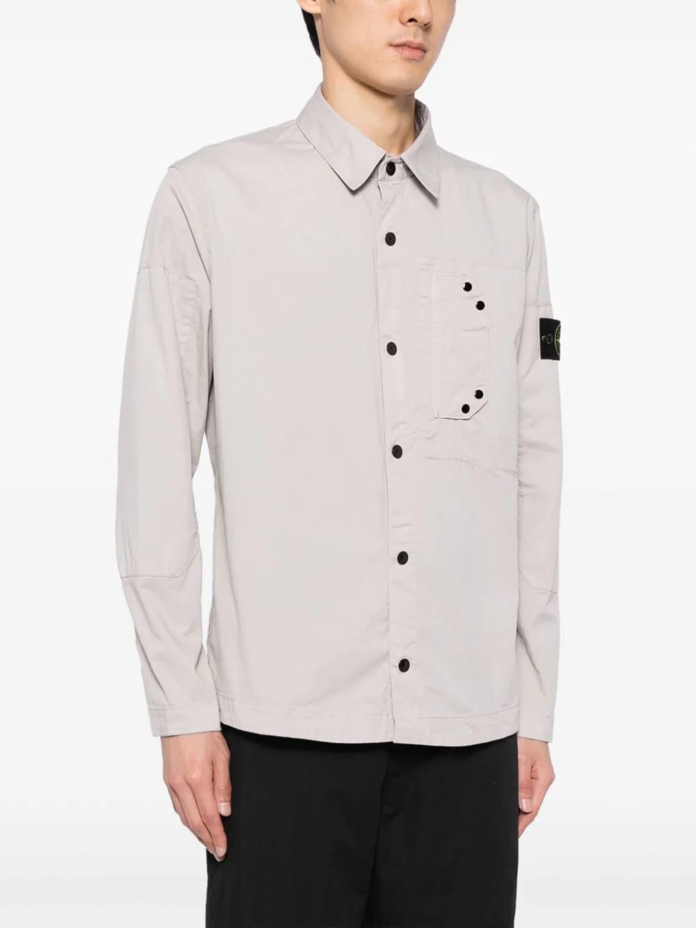 Stone Island Compass-badge shirt jacket - Image 3