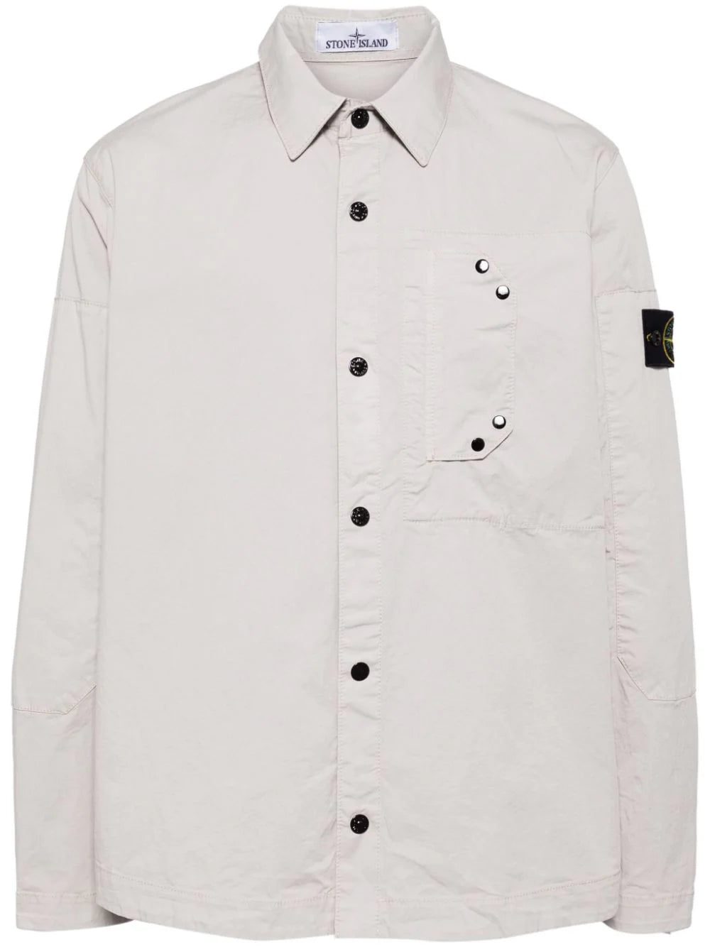 Stone Island Compass-badge shirt jacket