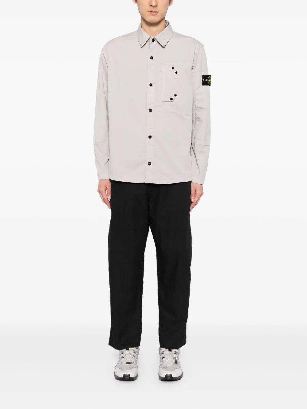 Stone Island Compass-badge shirt jacket - Image 2