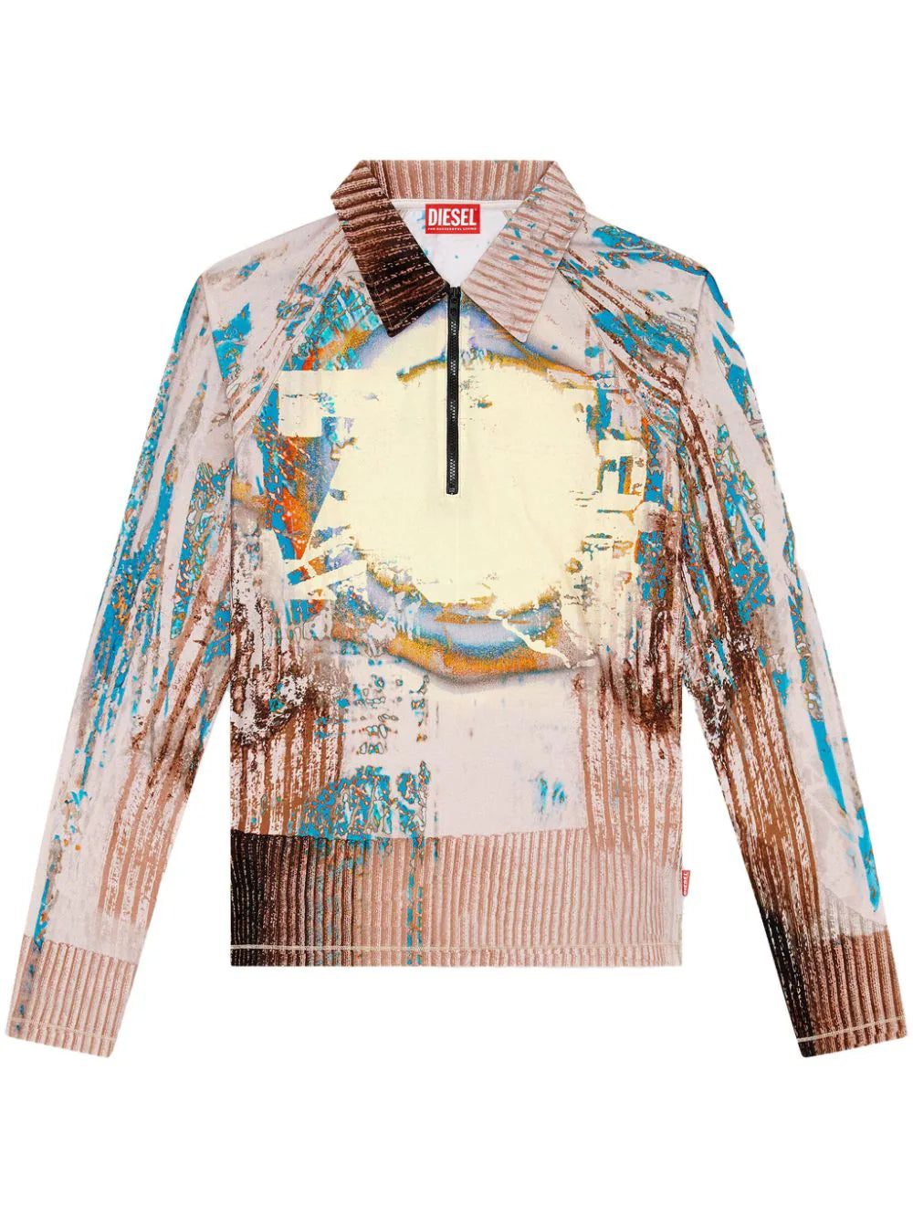 Diesel T-Theodore long-sleeve polo shirt