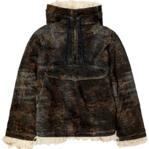 Diesel D-ARAK-FSF coated jacquard denim jacket
