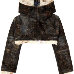 Diesel  jacquard cropped jacket