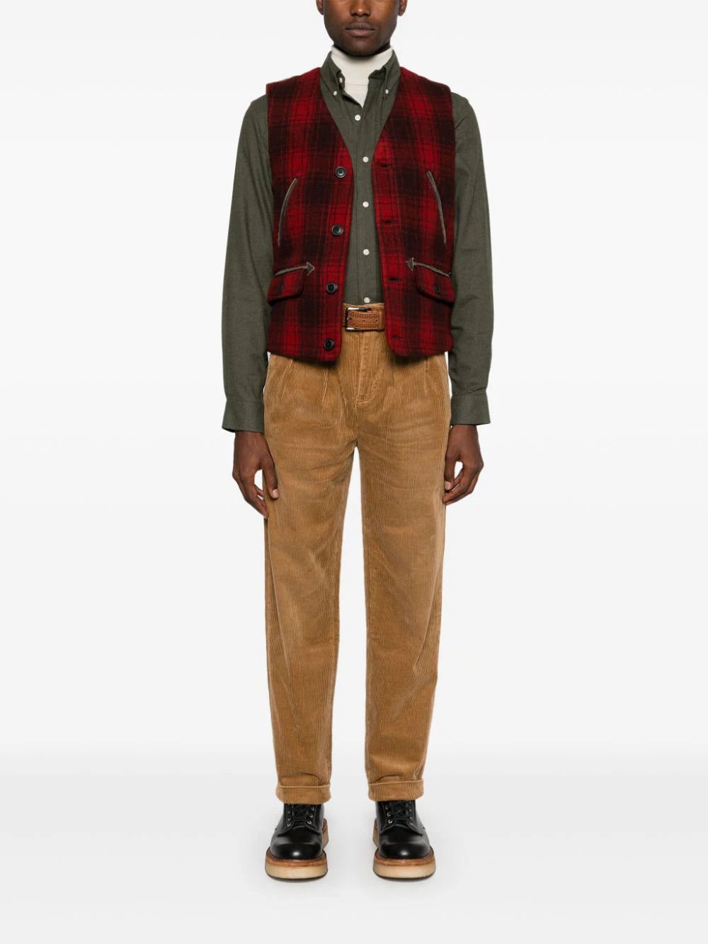 Polo Ralph Lauren checked vest - Image 2