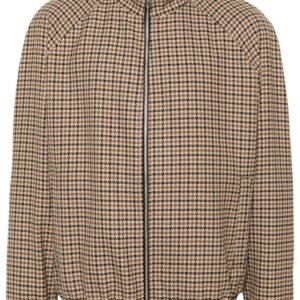 HUGO houndstooth-pattern jacket