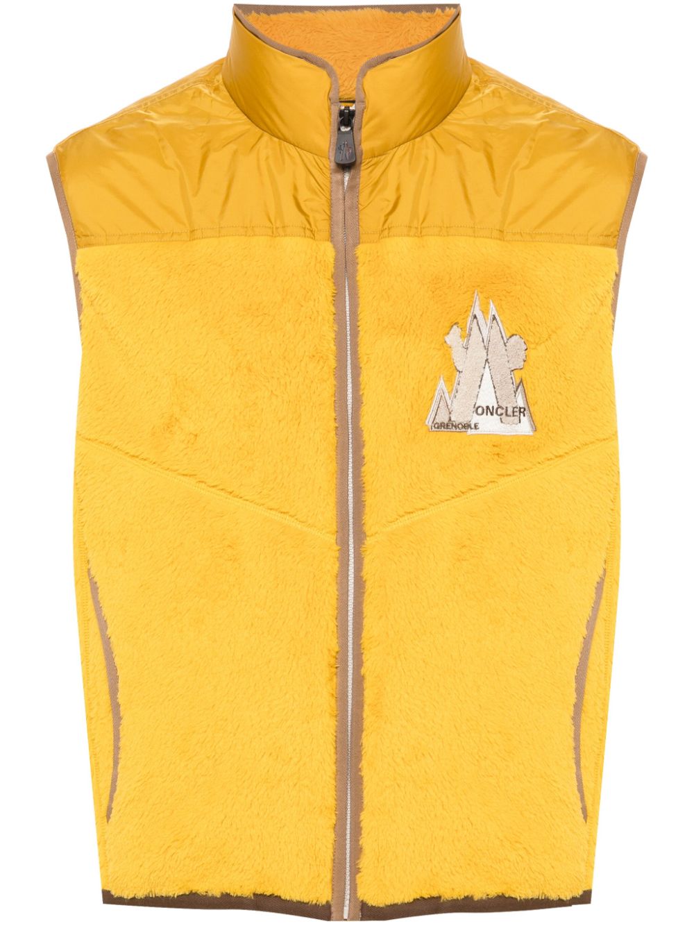 Moncler Grenoble fleece down gilet