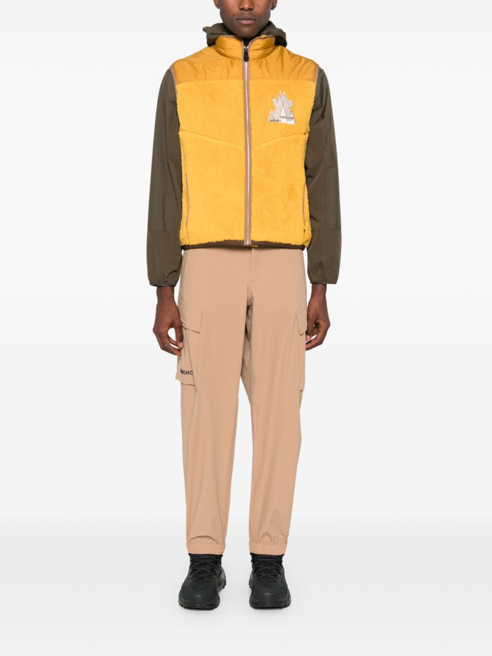Moncler Grenoble fleece down gilet - Image 2