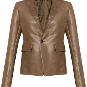 Rick Owens leather blazer