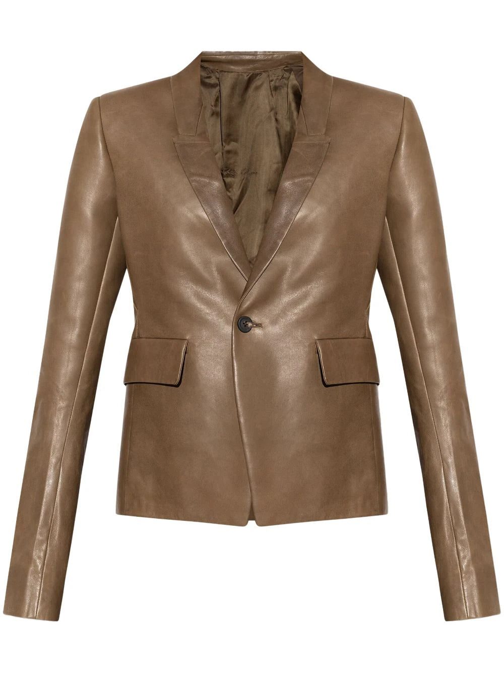 Rick Owens leather blazer