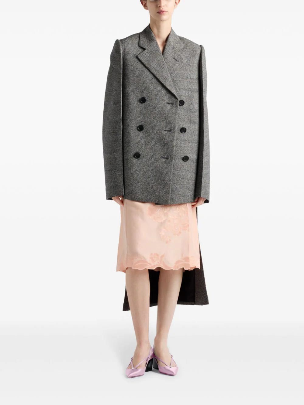 Prada Prince of Wales checked blazer - Image 2