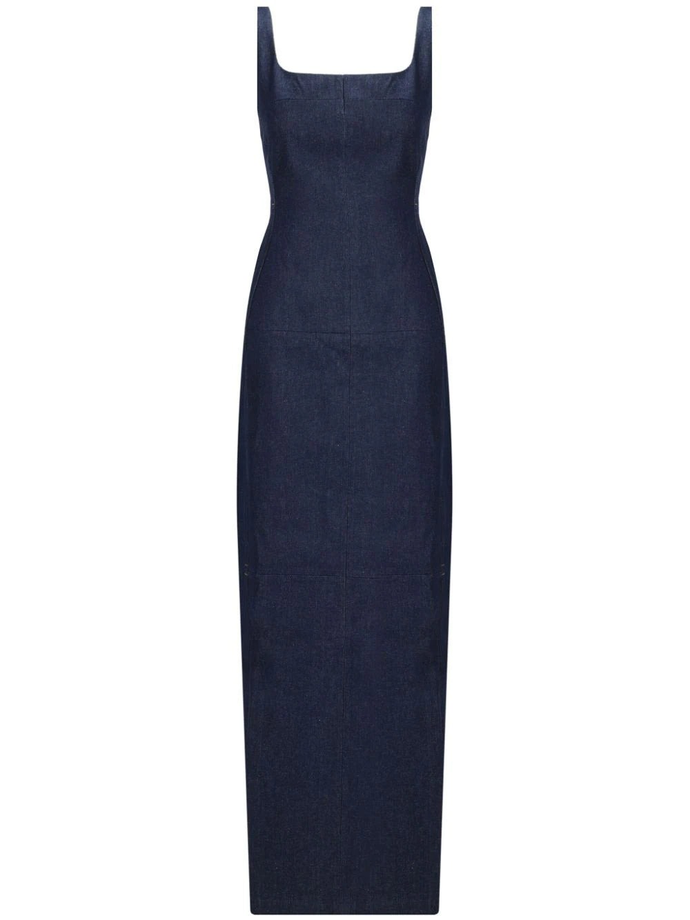 Jacquemus La Robe de-Nîmes Spoglio maxi dress