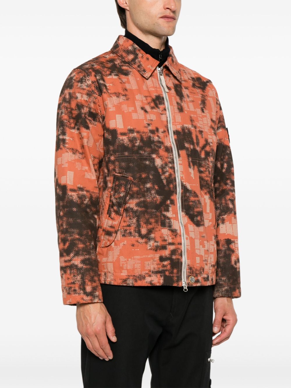 Stone Island Compass-badge shirt jacket - Image 3