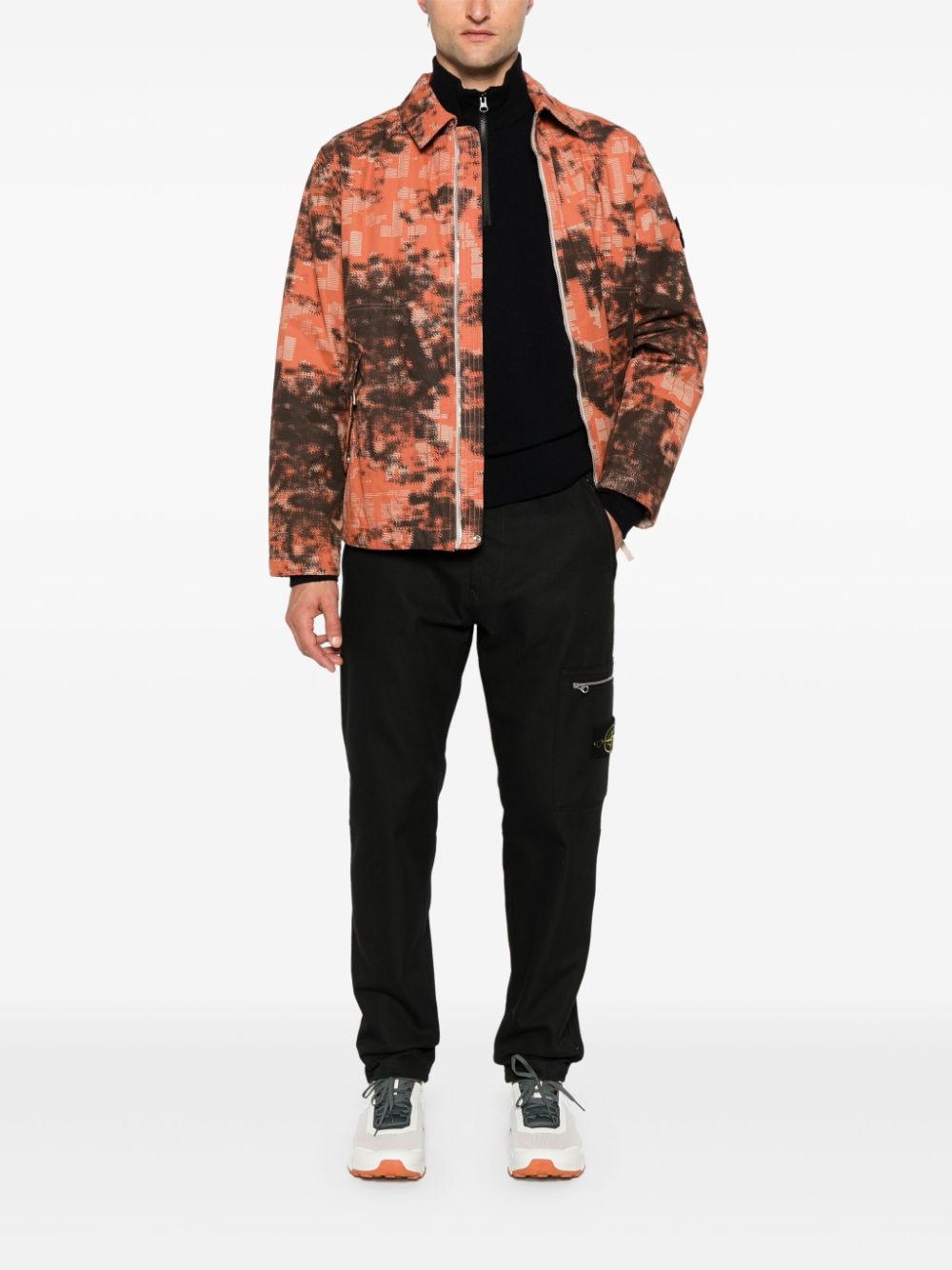 Stone Island Compass-badge shirt jacket - Image 2