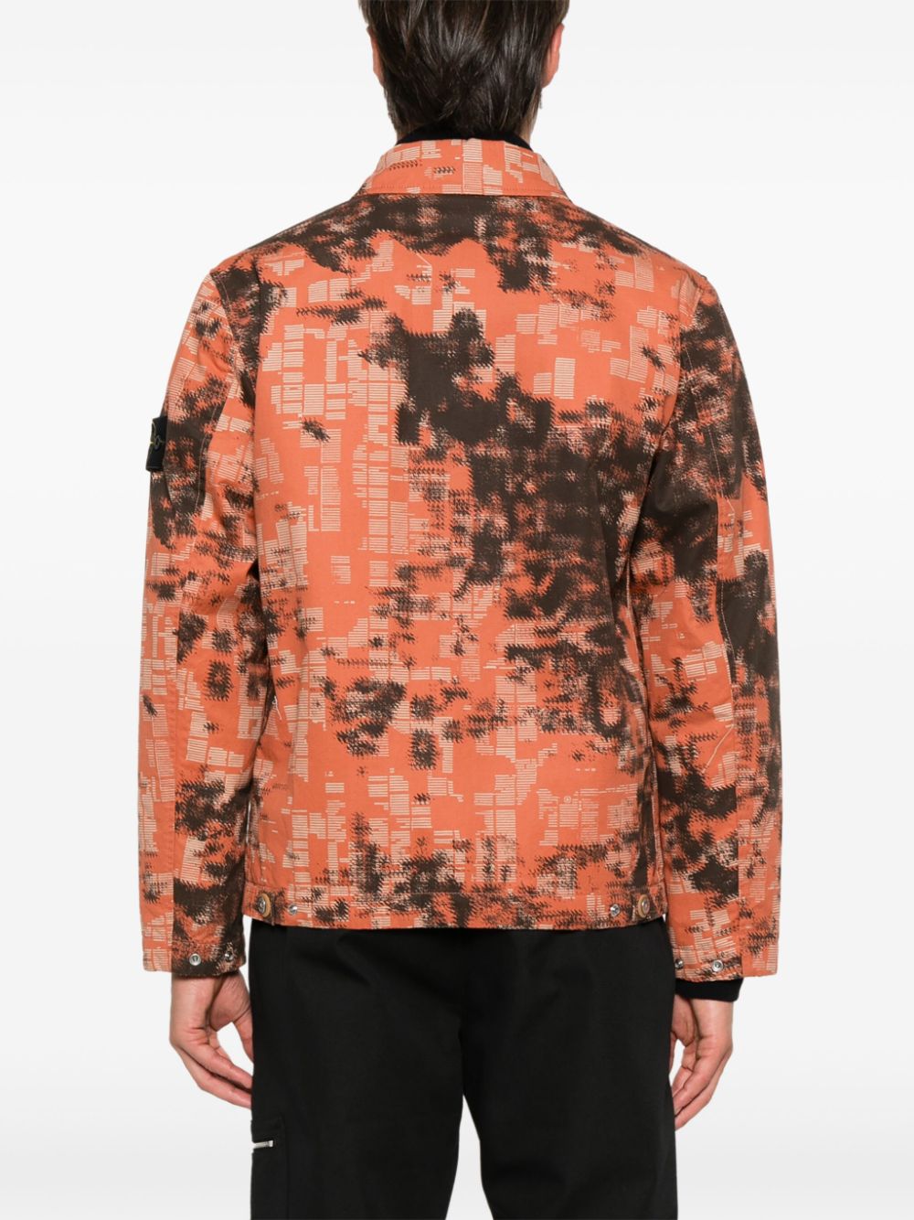 Stone Island Compass-badge shirt jacket - Image 4