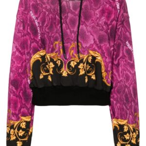 Versace Jeans Couture  Barocco-print hoodie