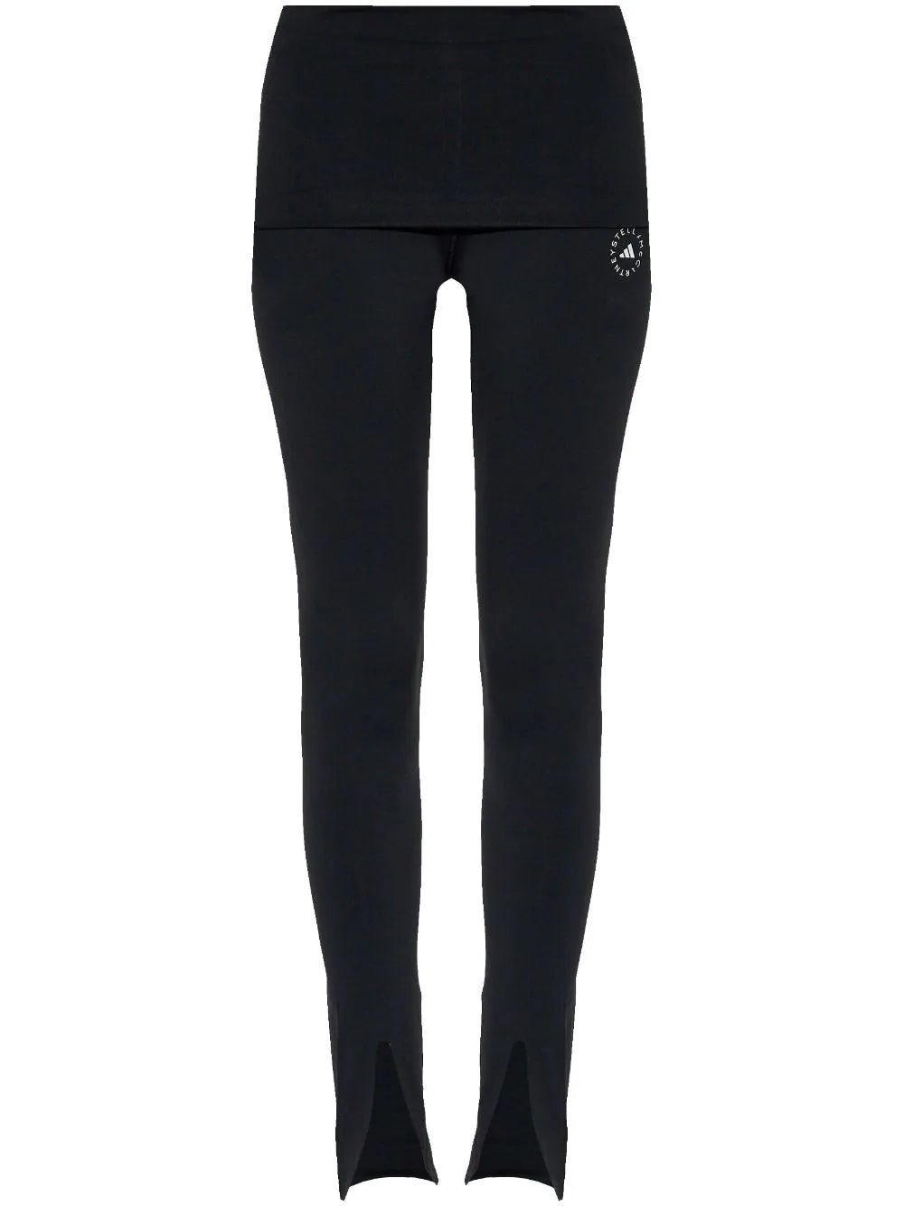 adidas by Stella McCartney logo-print high-waisted leggings