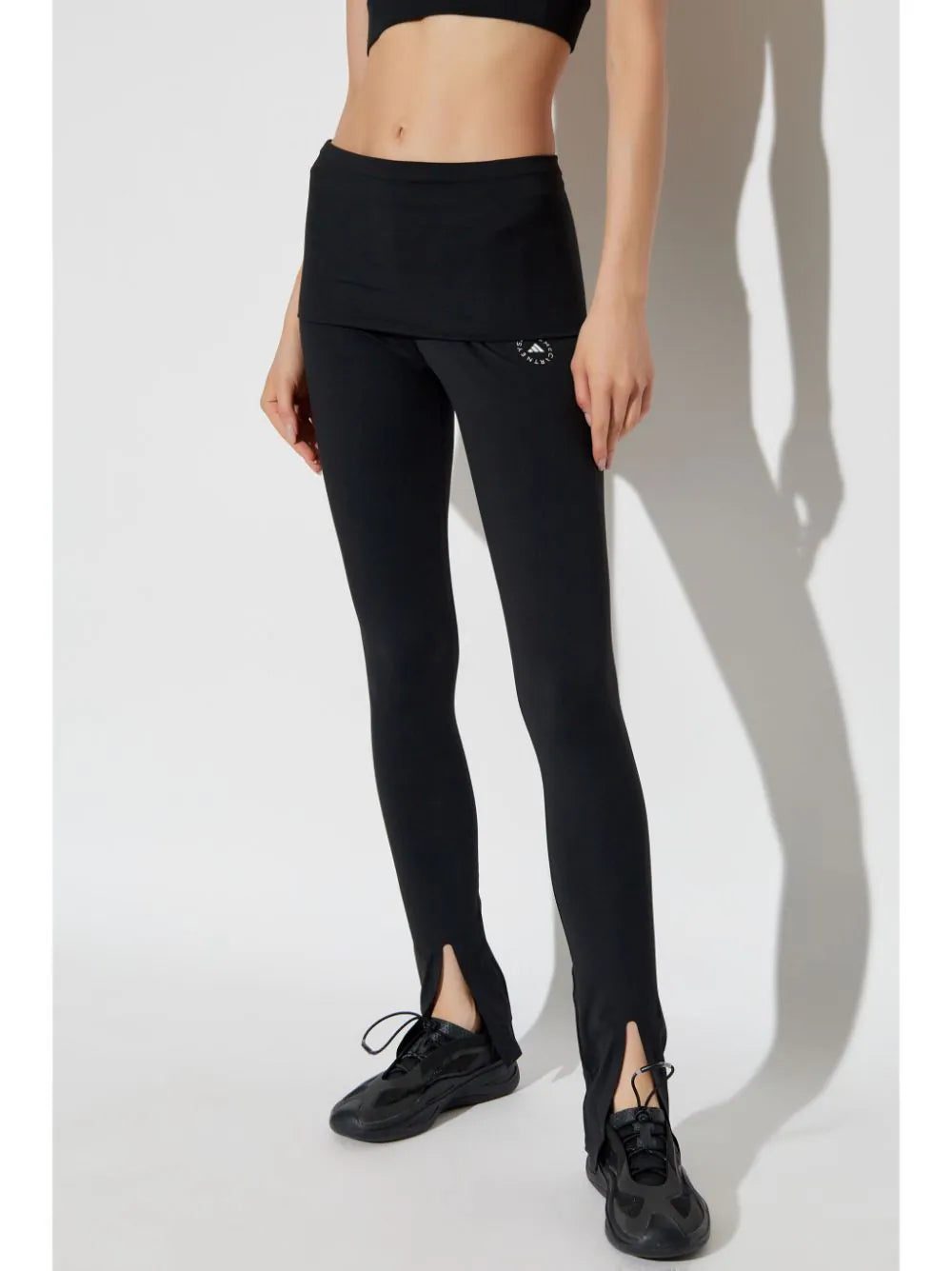 adidas by Stella McCartney logo-print high-waisted leggings - Image 3