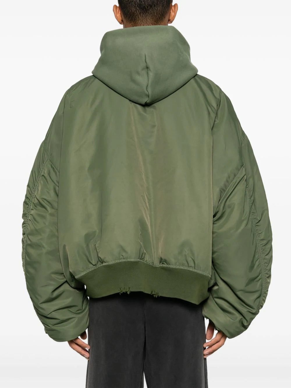 Balenciaga distressed bomber jacket - Image 4