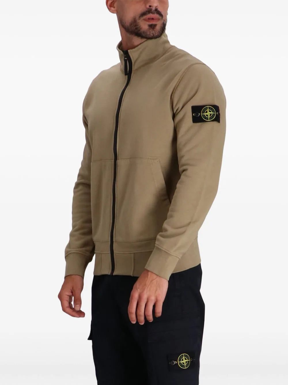 Stone Island Compass-badge cotton jacket - Image 3