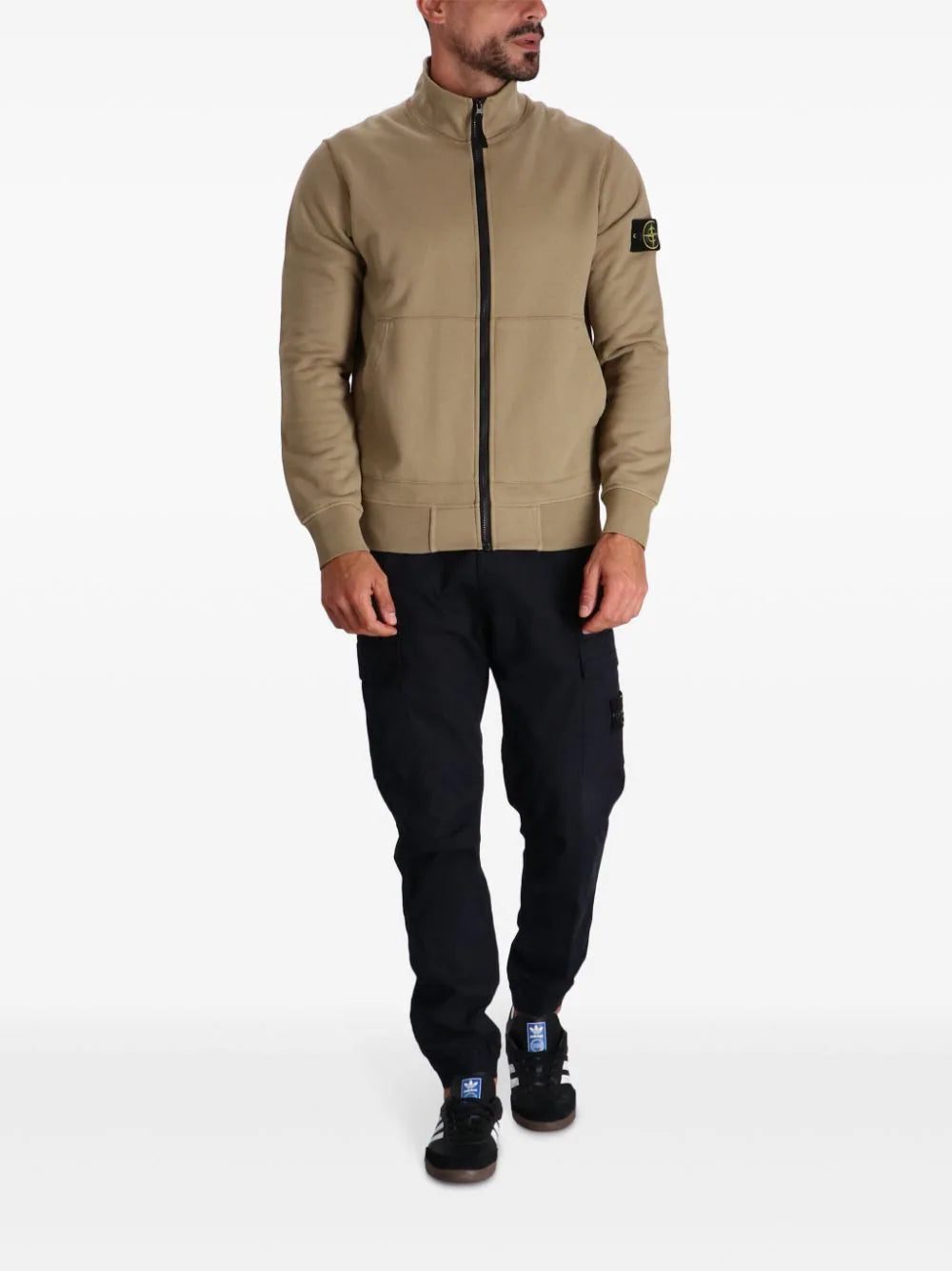 Stone Island Compass-badge cotton jacket - Image 2