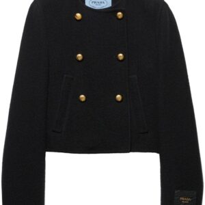 Prada  Double-breasted twill jacket