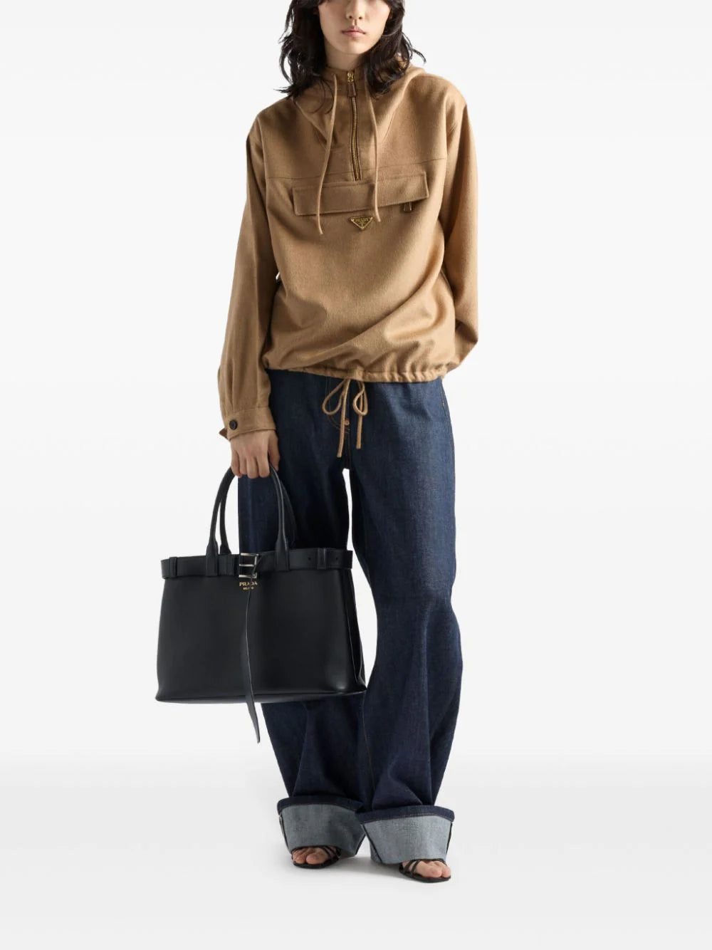 Prada camel hair jacket - Image 2