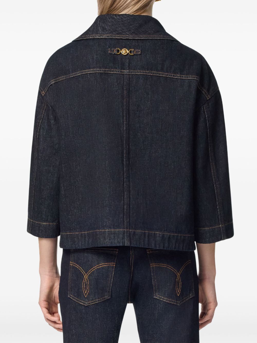 Versace Medusa denim jacket - Image 4