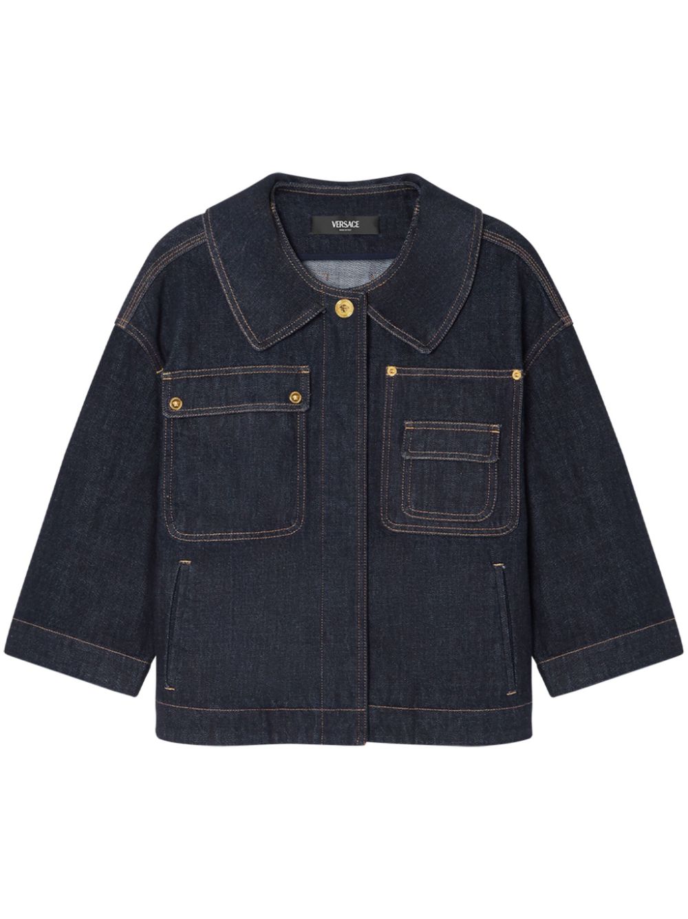 Versace Medusa denim jacket