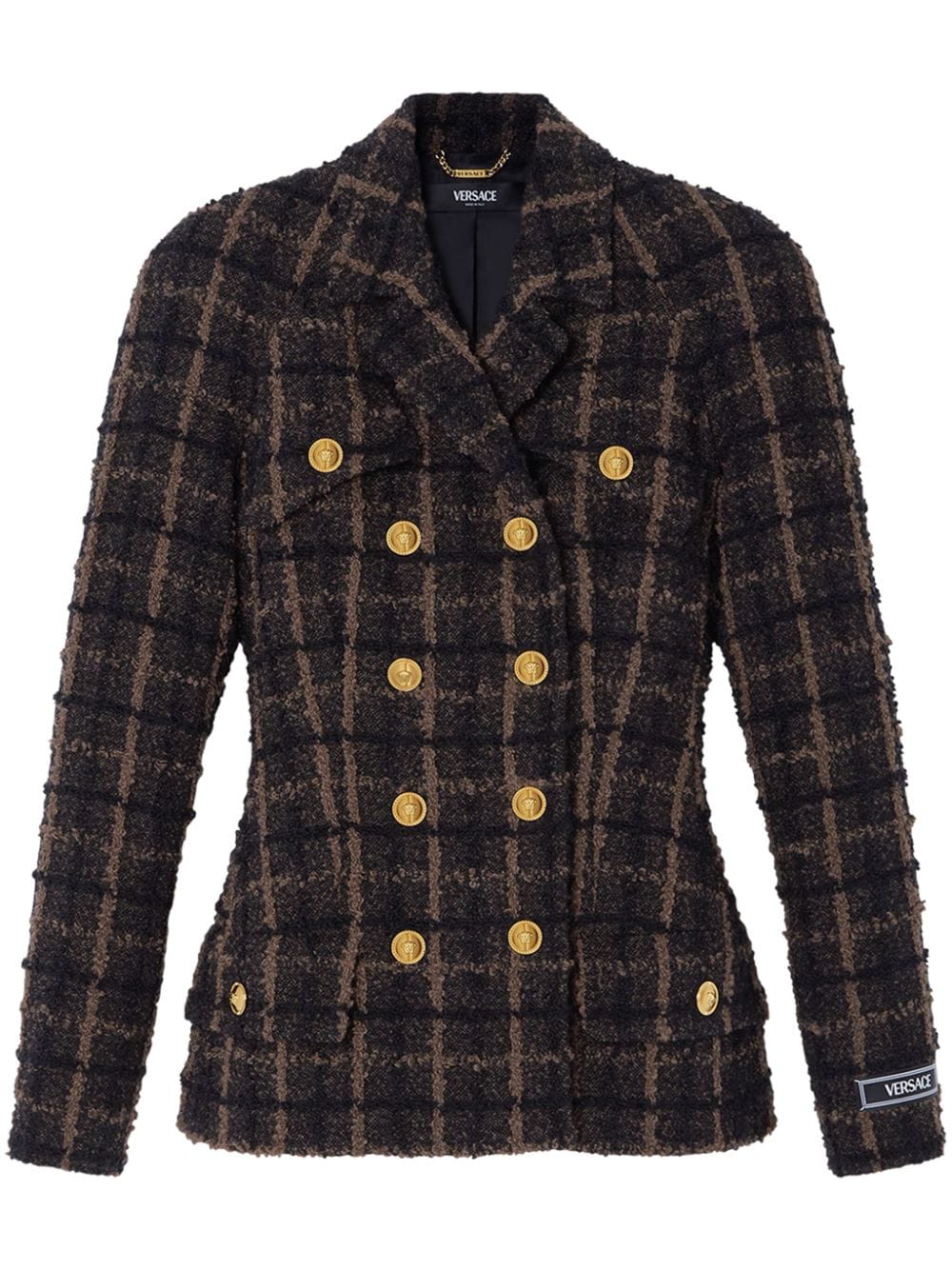 Versace tweed blazer