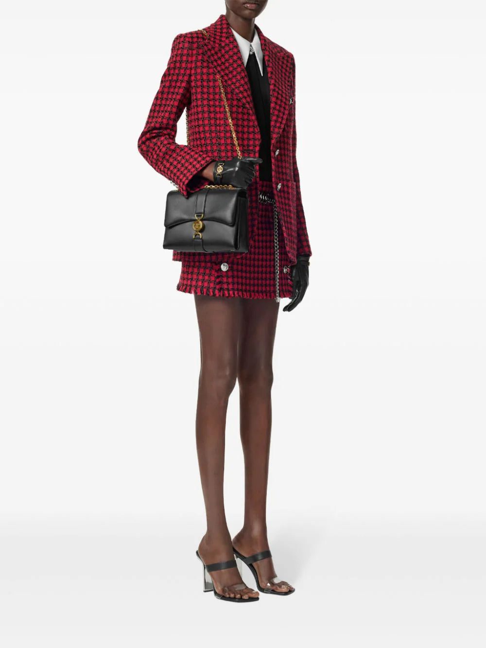 Versace check-pattern blazer - Image 2