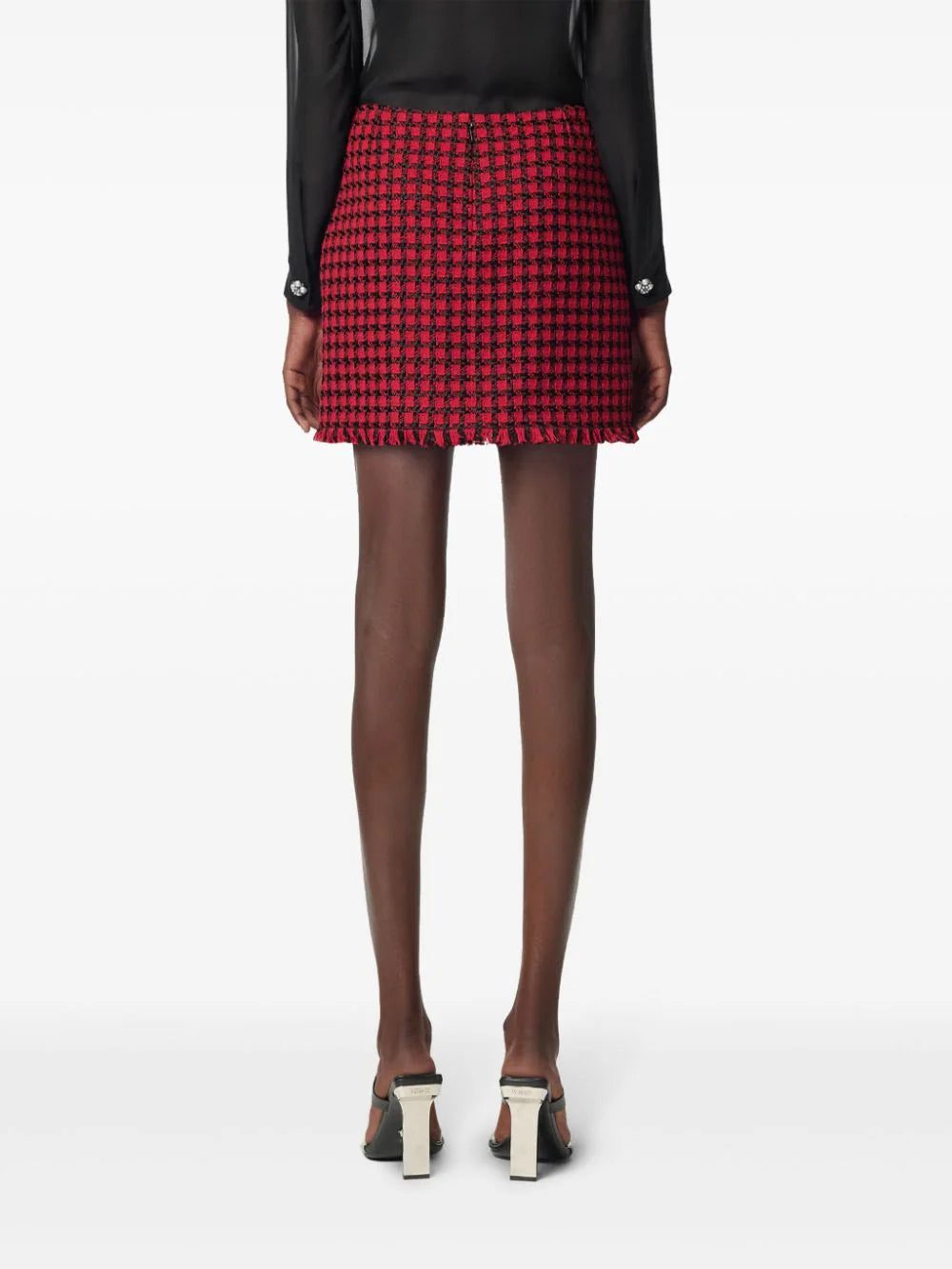 Versace tweed pencil skirt - Image 4