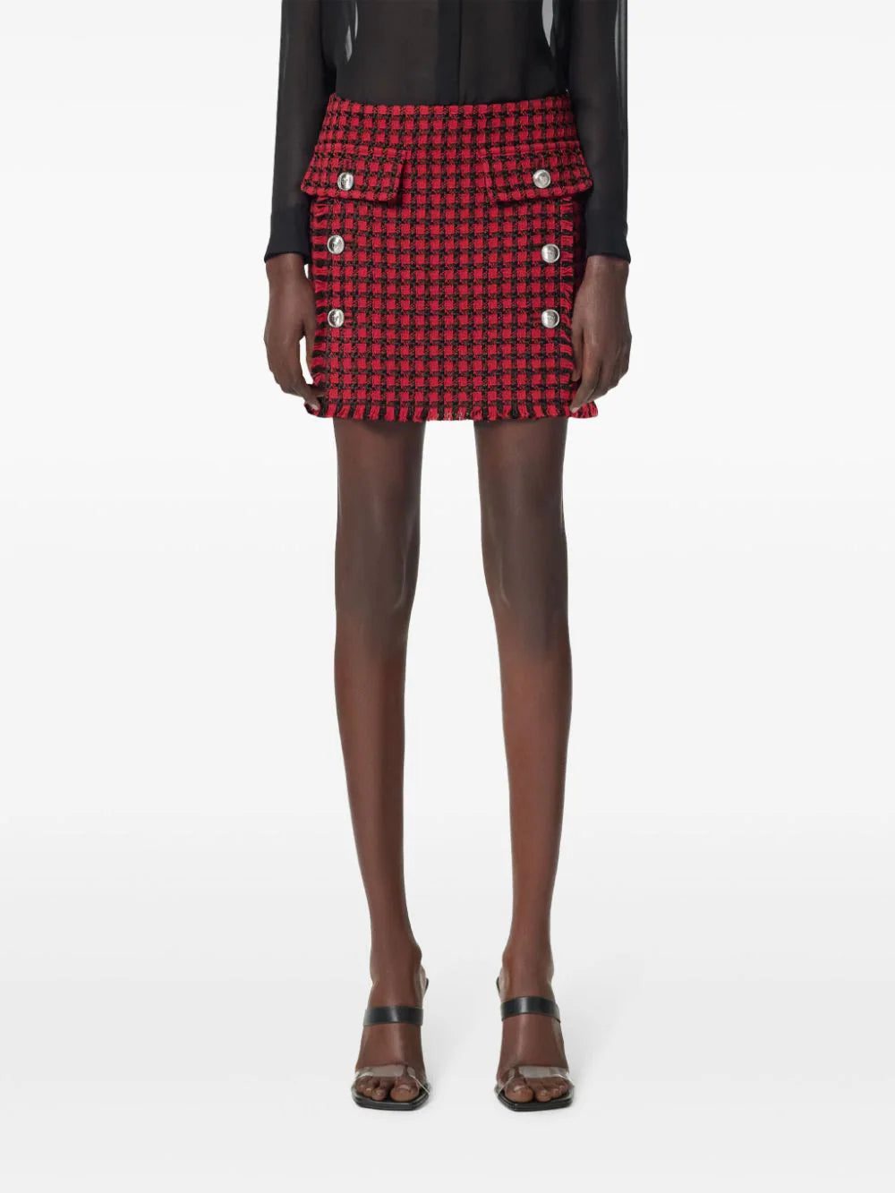 Versace tweed pencil skirt - Image 3