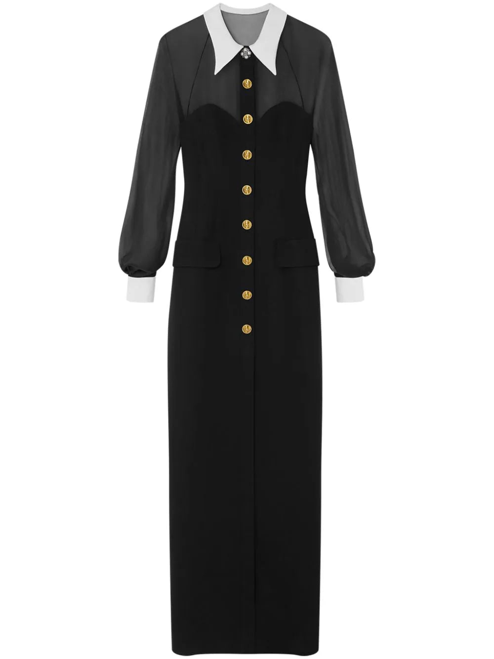 Versace silk maxi dress