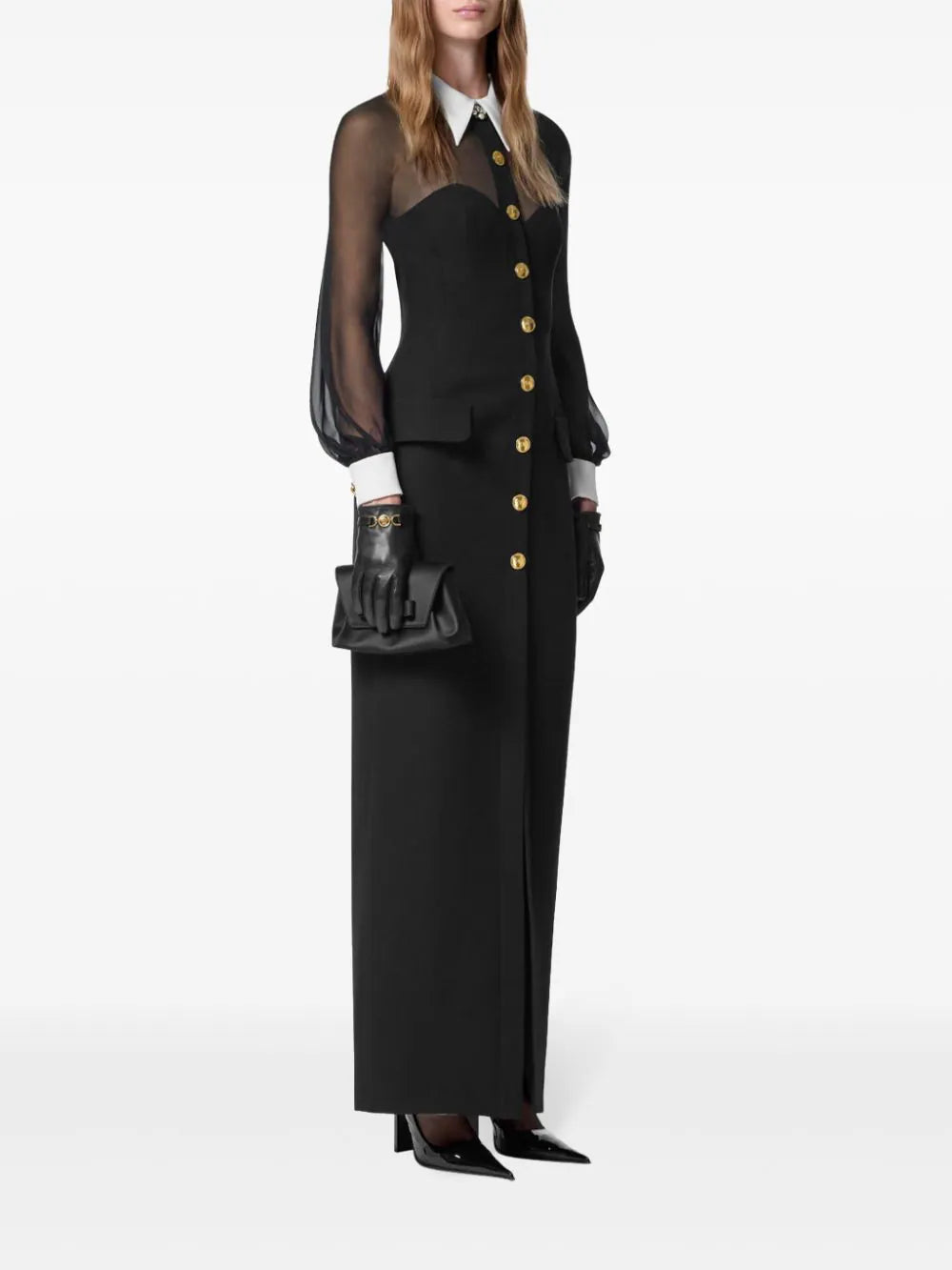 Versace silk maxi dress - Image 2