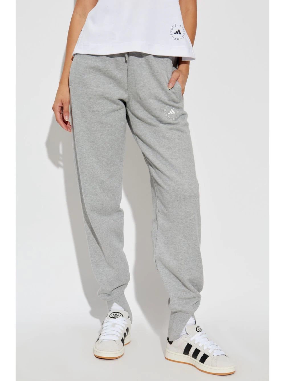 adidas by Stella McCartney logo-print joggers - Image 3