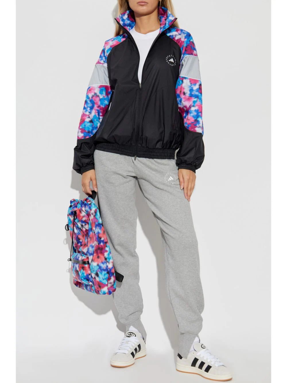 adidas by Stella McCartney logo-print joggers - Image 2