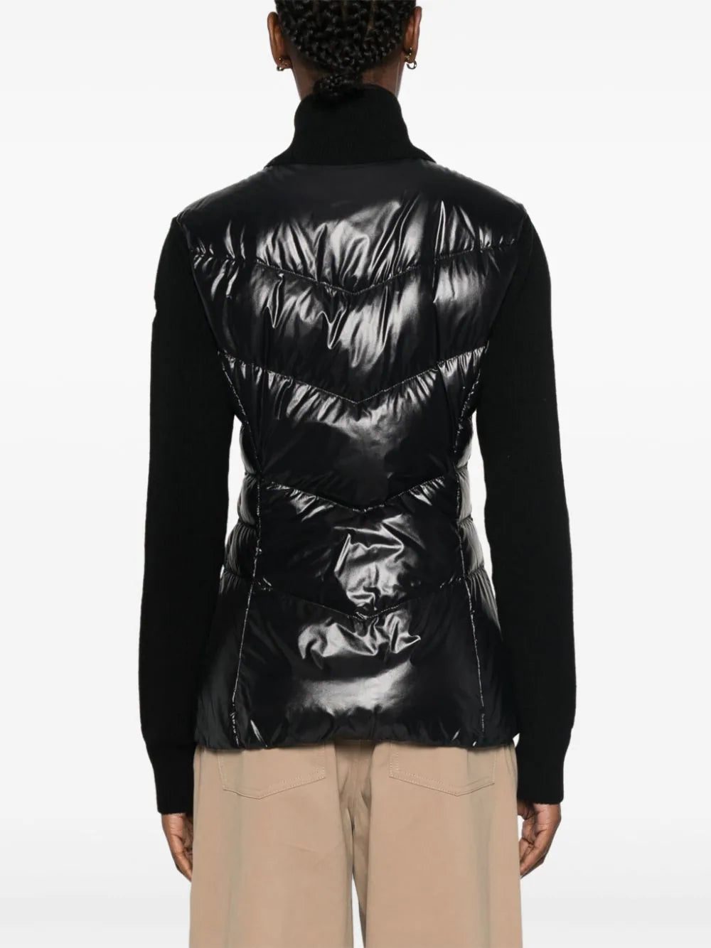 Moncler padded zip-up cardigan - Image 4
