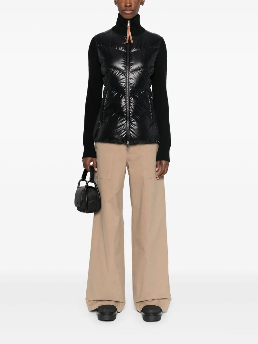 Moncler padded zip-up cardigan - Image 2