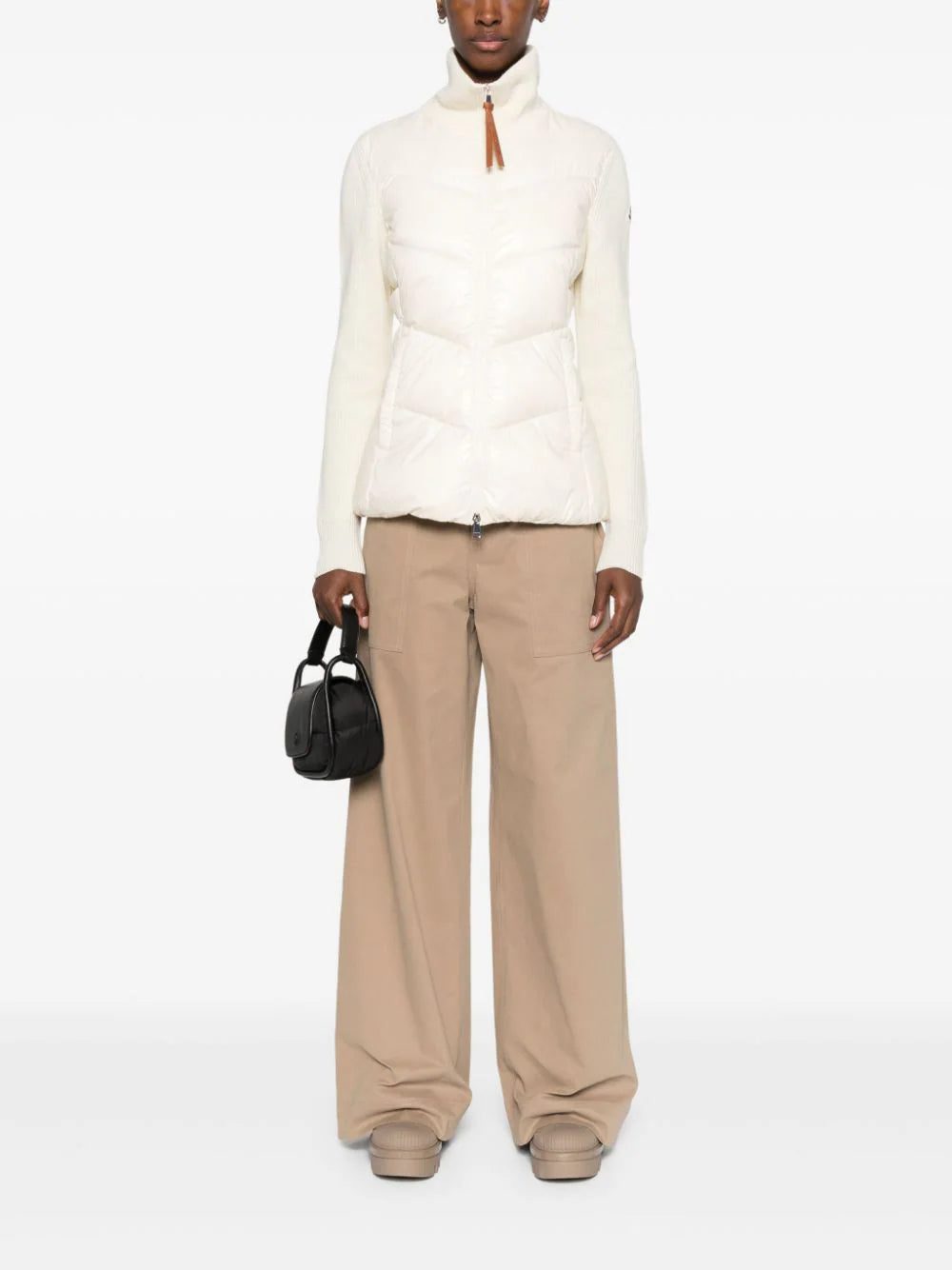 Moncler padded zip-up cardigan - Image 2