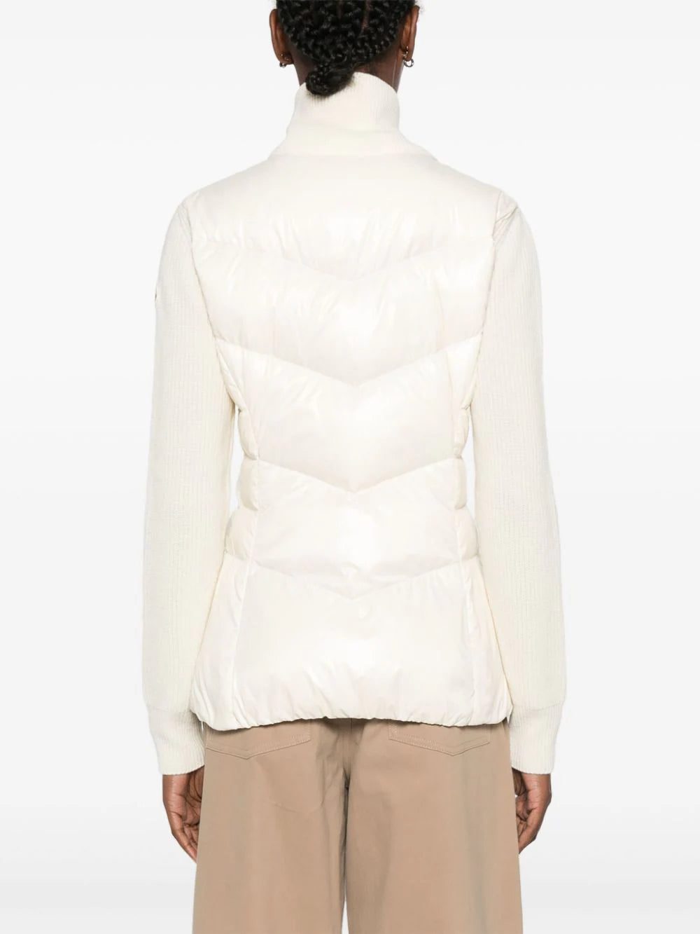 Moncler padded zip-up cardigan - Image 4