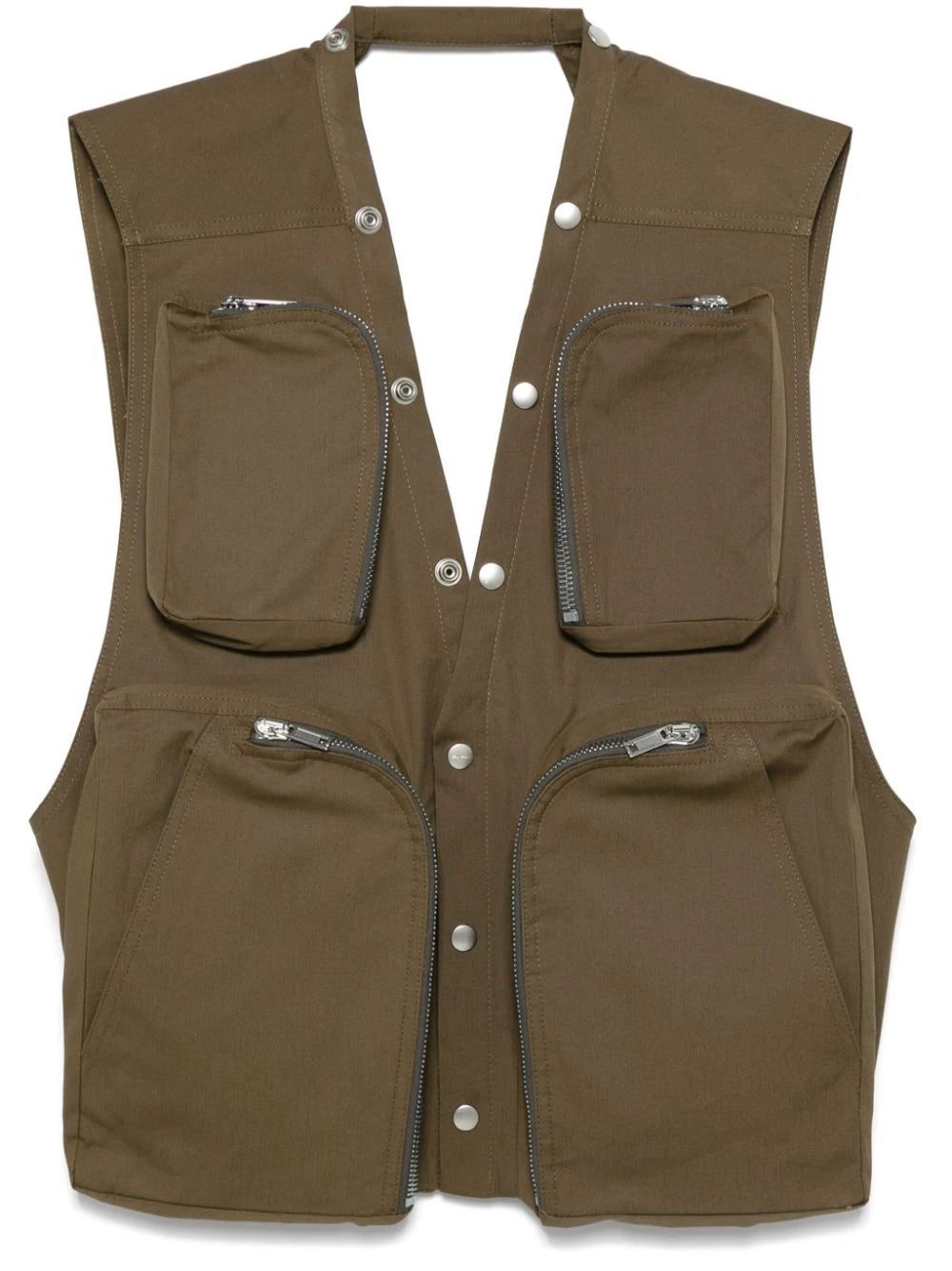 Rick Owens cargo-pockets gilet