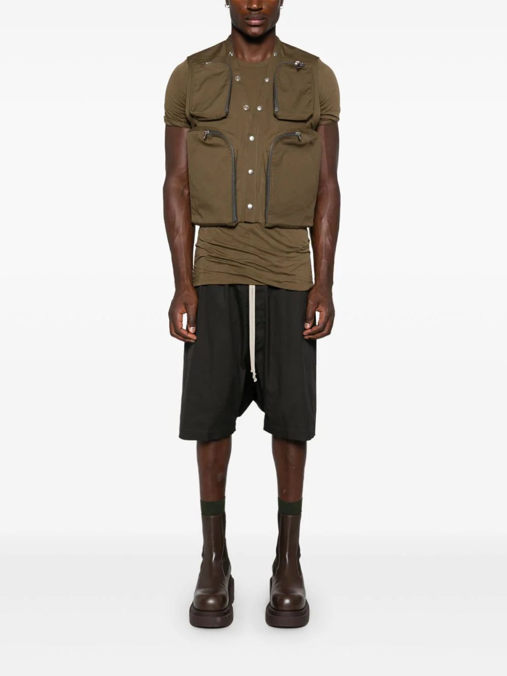 Rick Owens cargo-pockets gilet - Image 2