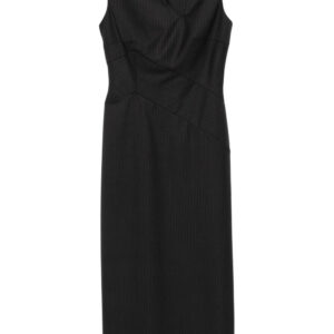 Alexander McQueen pinstriped midi dress