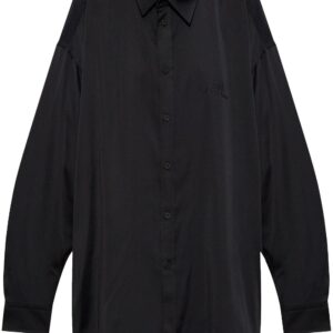 Balenciaga  logo-embroidered shirt
