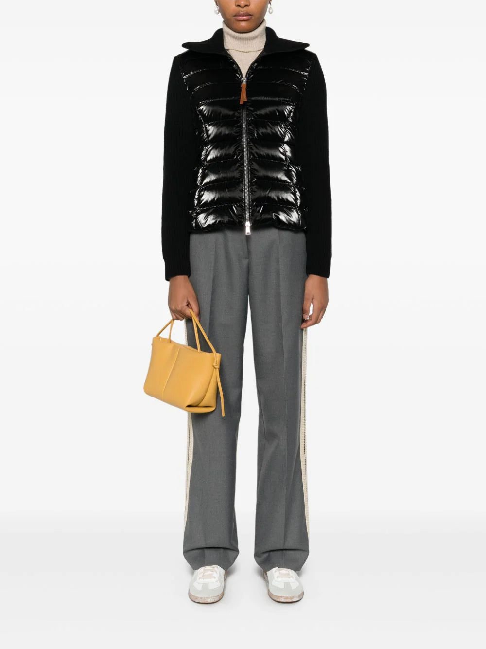 Moncler logo-patch jacket - Image 2