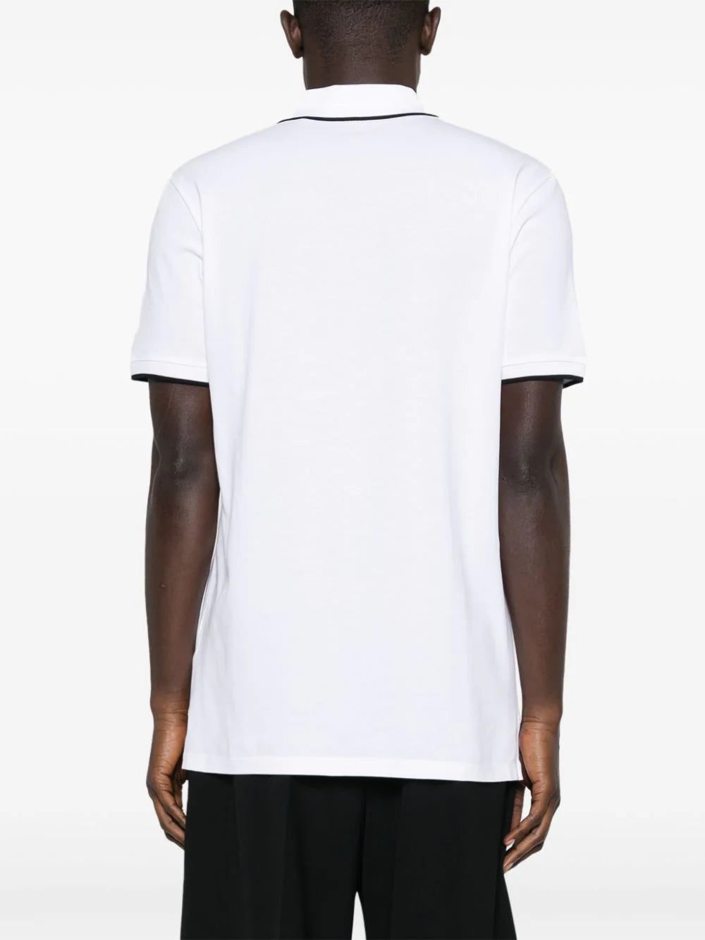 HUGO logo-appliqué polo shirt - Image 4