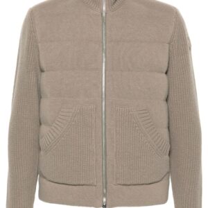 Moncler  knit-panels jacket