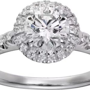 Cartier Destinée solitaire, brilliant-cut diamond, paved