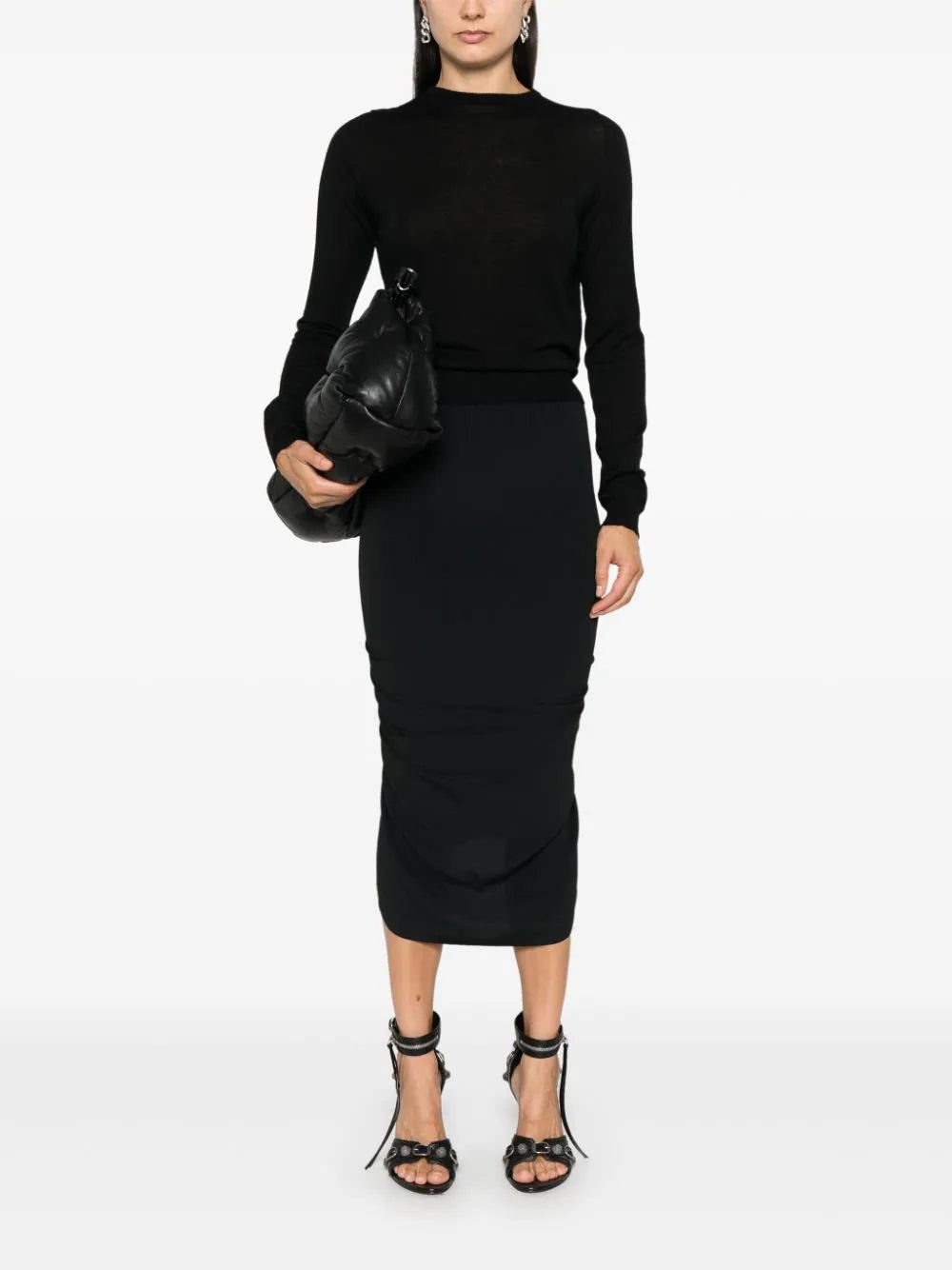 Rick Owens Shrimp midi skirt - Image 2