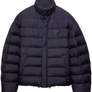 Prada  cropped technical down jacket
