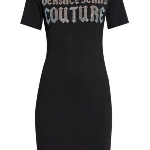 Versace Jeans Couture  logo-embellished mini dress